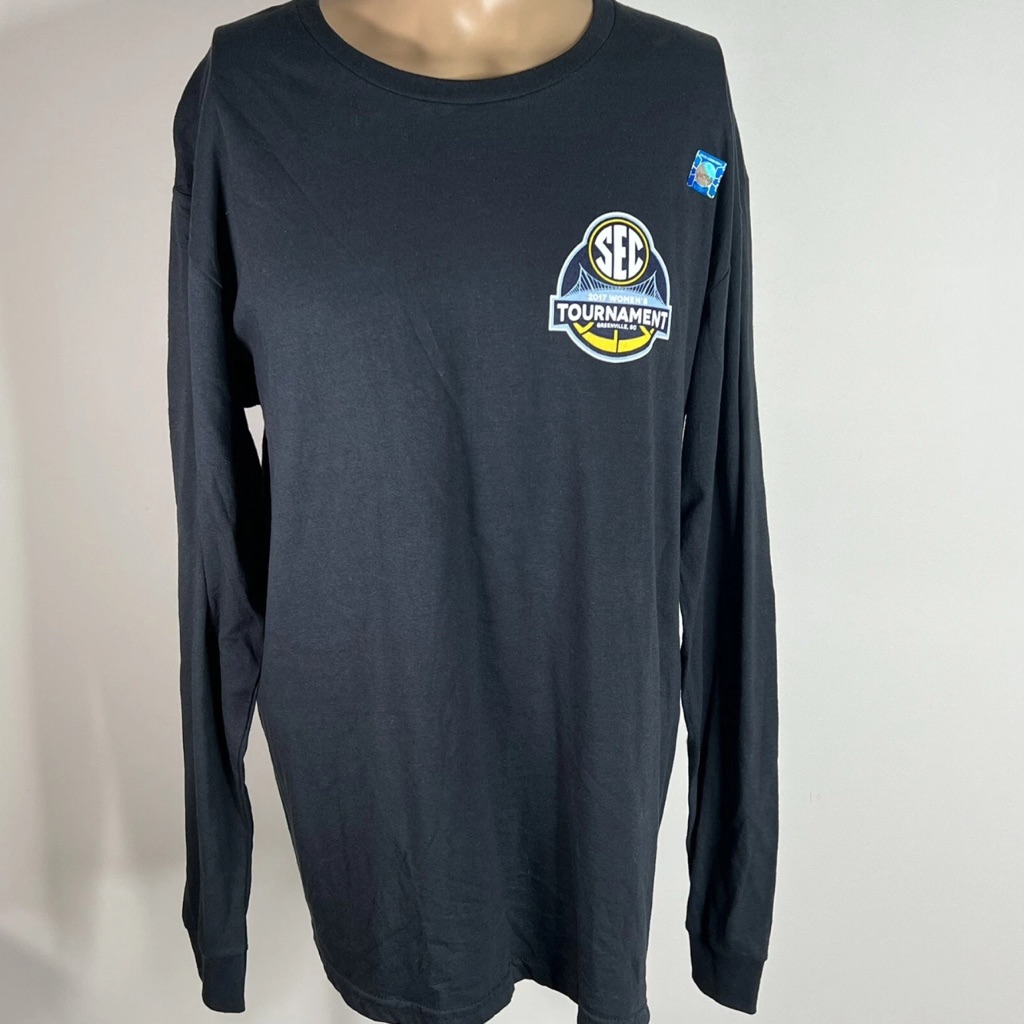 The Victory Unisex Longsleeve Size Large Womens Sec Basketball Tournament 2017